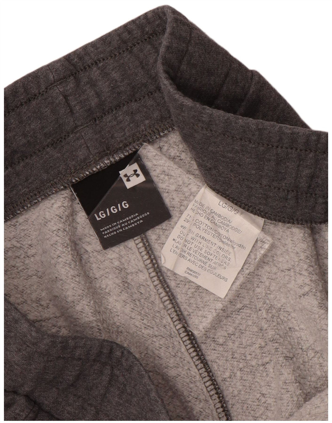 Under Armour Pantalon de Survêtement Homme Large Gris Moucheté Coton