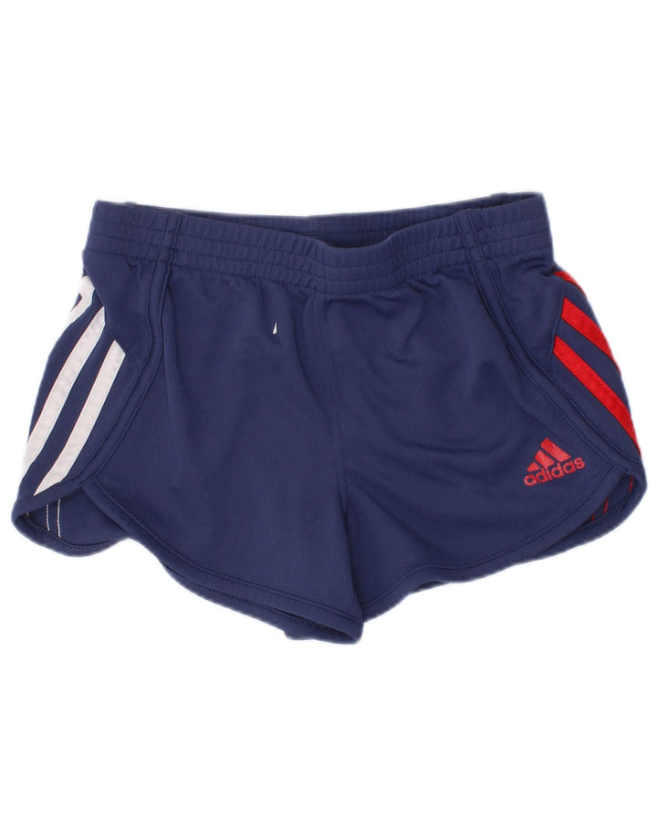 Short de sport Adidas Fille 4-5 ans Bleu Marine Polyester