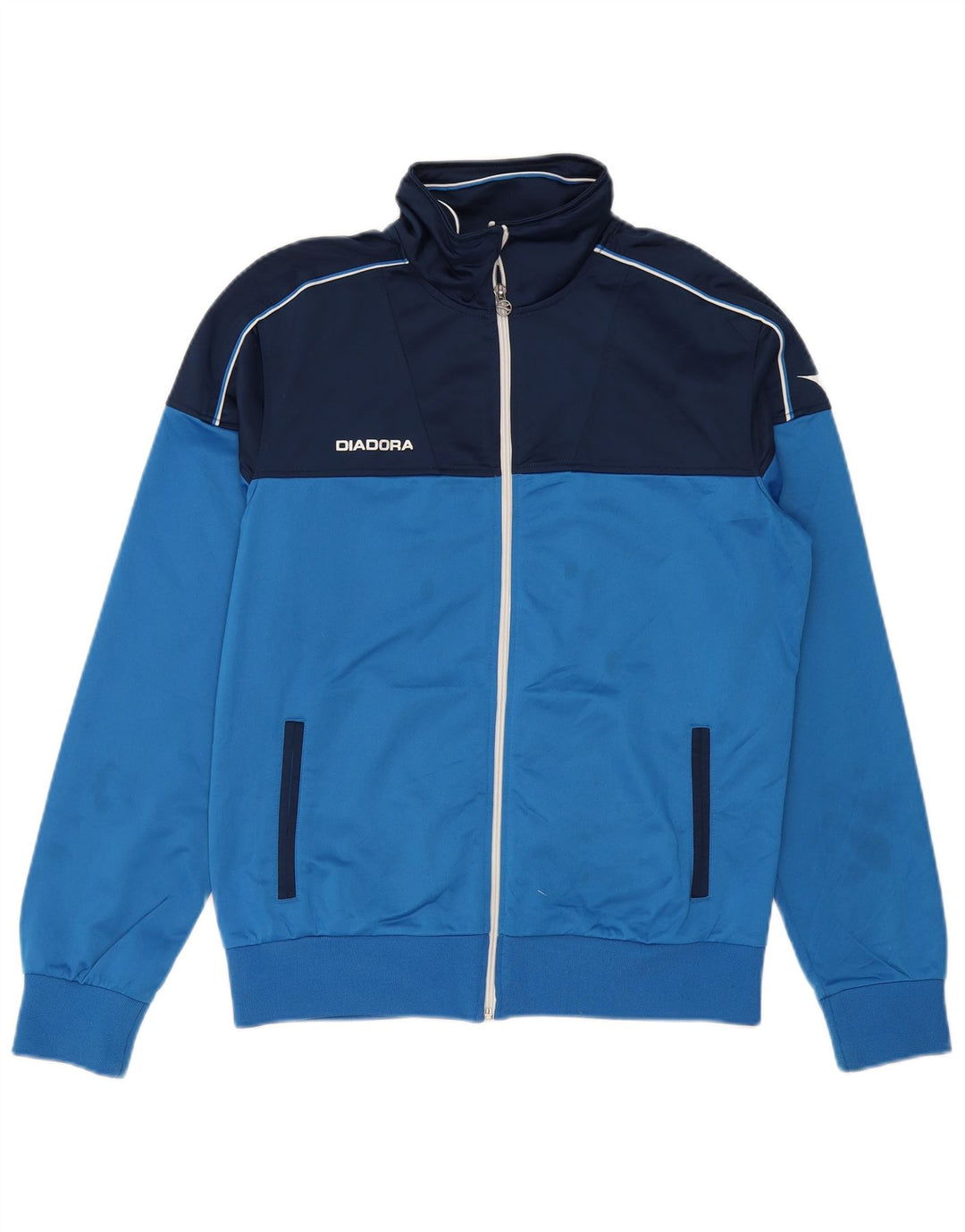 DIADORA Veste de Survêtement Homme Large Bleu Colorblock Polyester