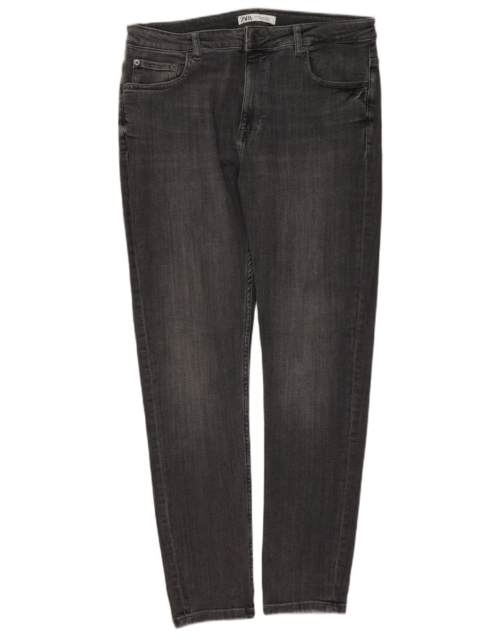 Zara Jean skinny pour homme EU 44 Large W34 L31 Gris
