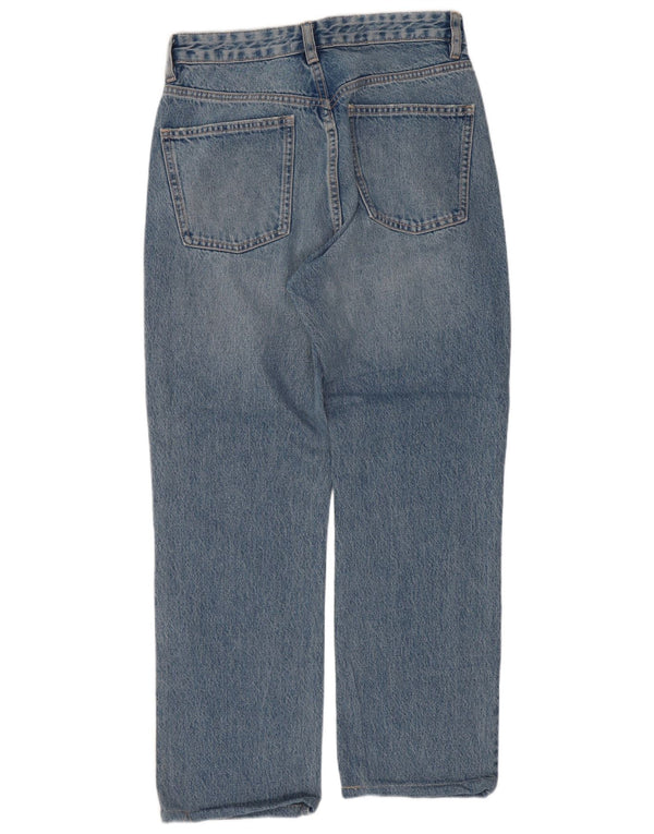 Zara Jean court droit pour femme EU 38 Small W28 L25 Bleu