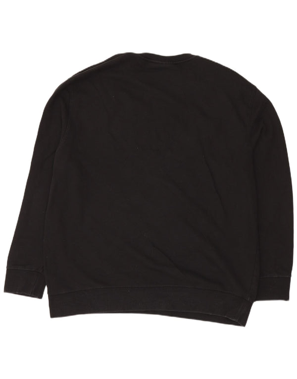 Calvin Klein Sweat-shirt graphique pour homme 4XL en coton noir