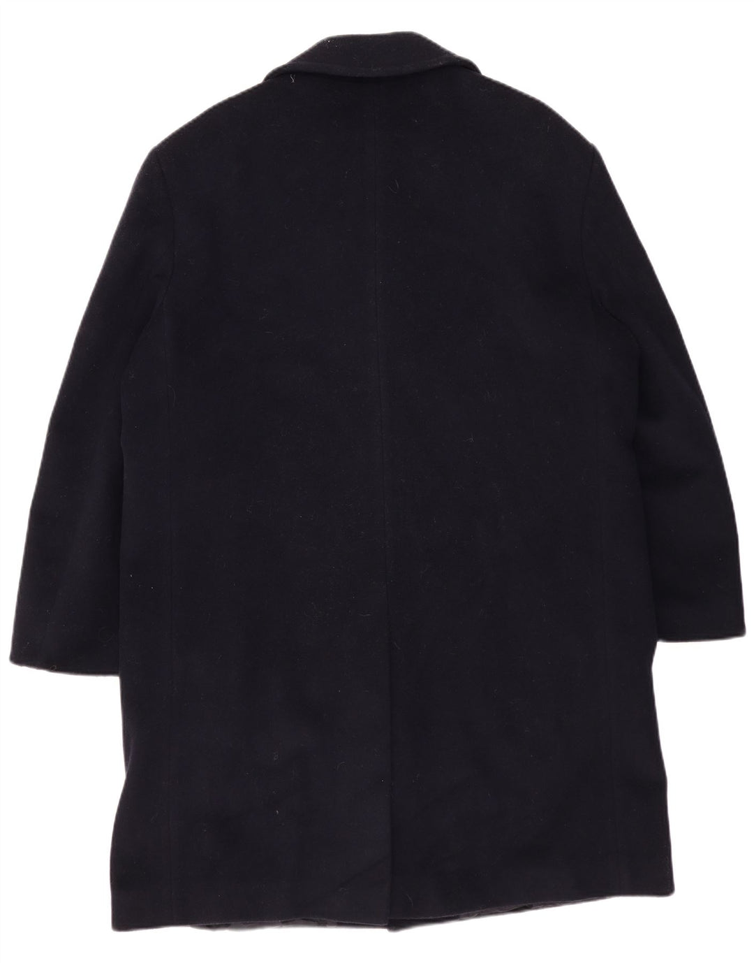 WELLINGTON Manteau Homme UK 42 XL Laine Bleu Marine