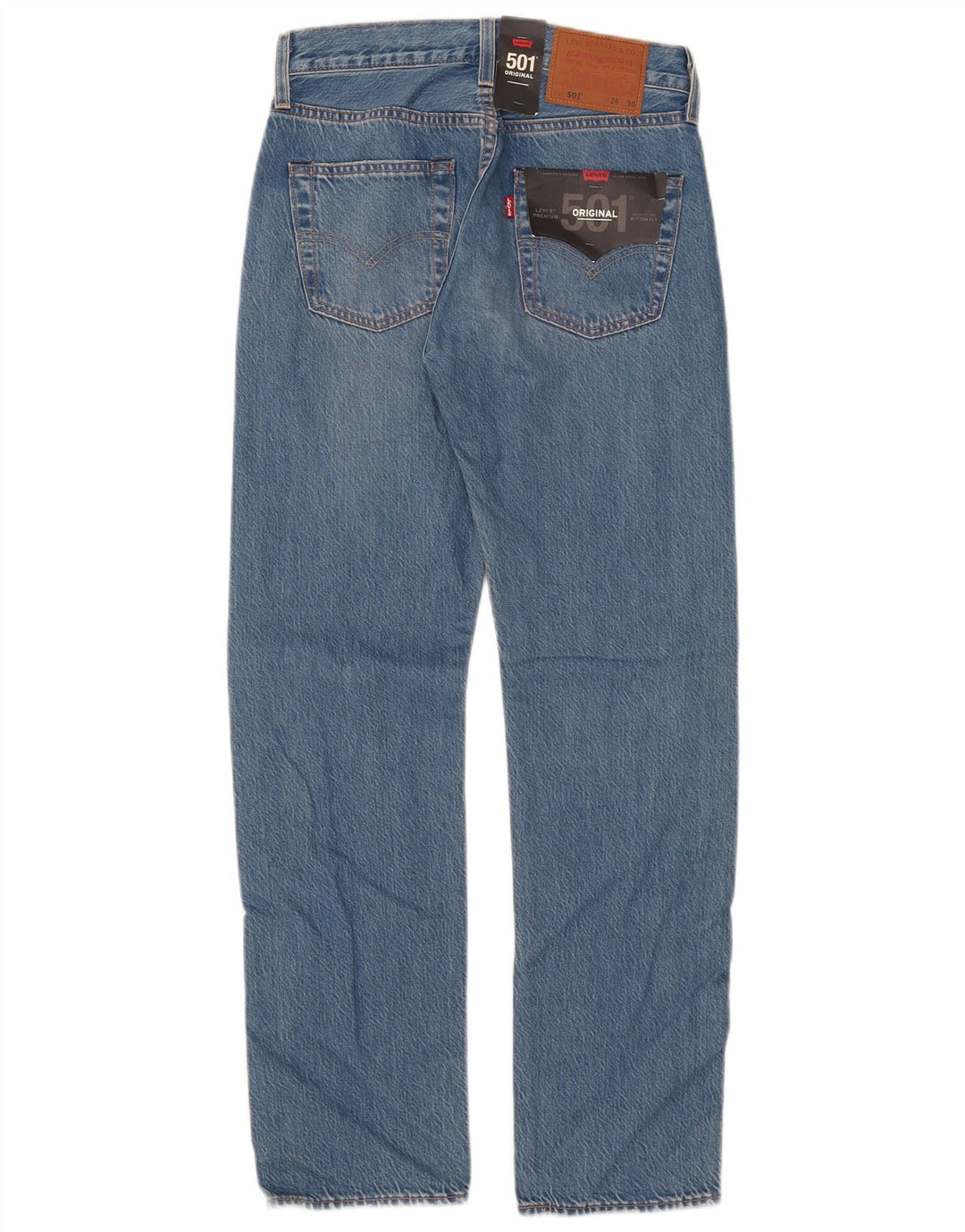 Levi's Jean Droit 501 Femme Bleu W26 L30 Coton