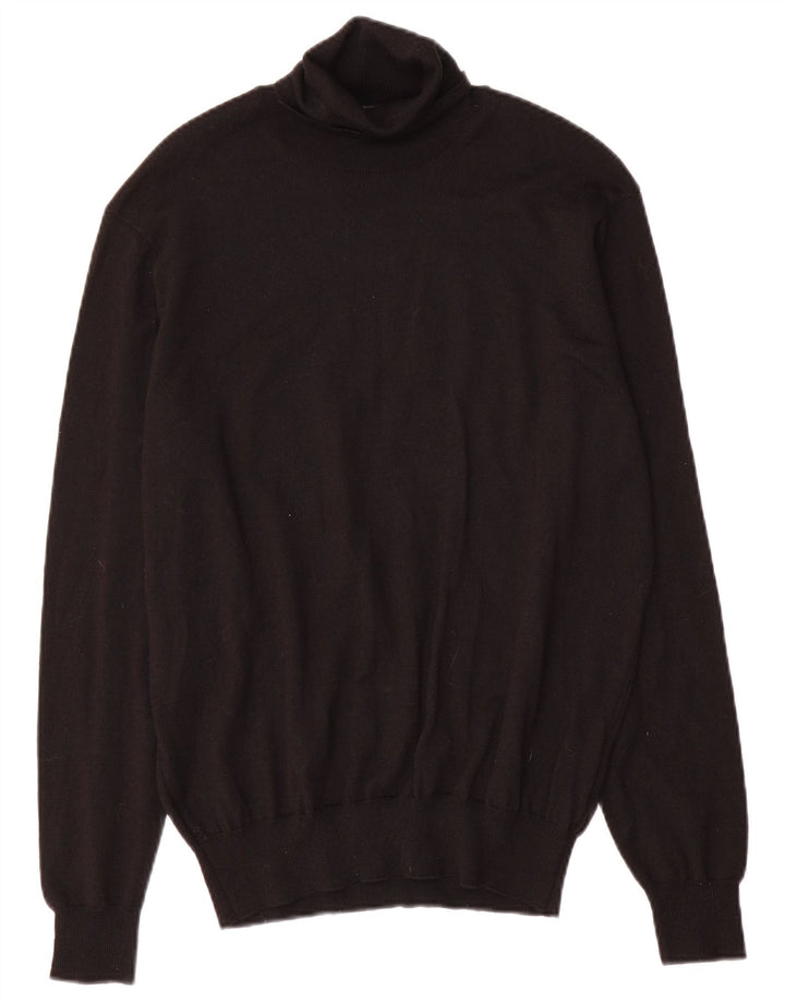 Marks & Spencer Pull col roulé pour femme UK 16 Large Noir