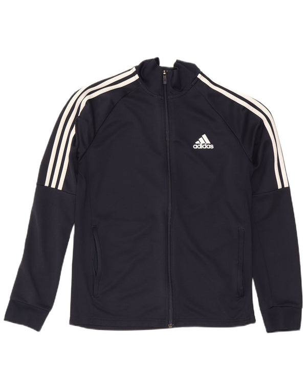 Adidas Veste de survêtement Aeroready pour homme UK 40/42 Bleu marine moyen