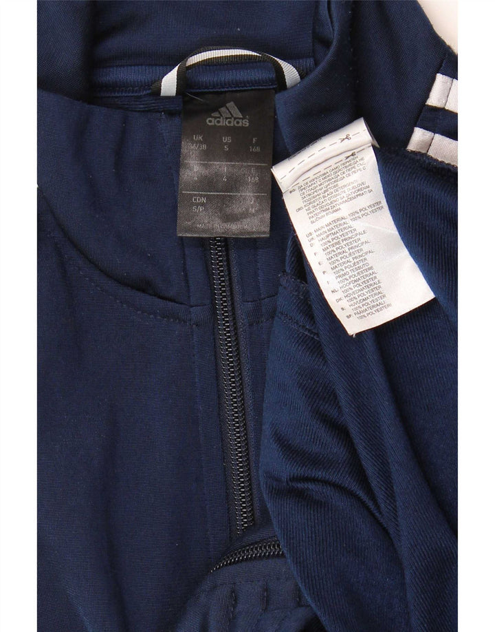Adidas Veste de survêtement pour homme UK 36/38 Petit Bleu Marine Polyester