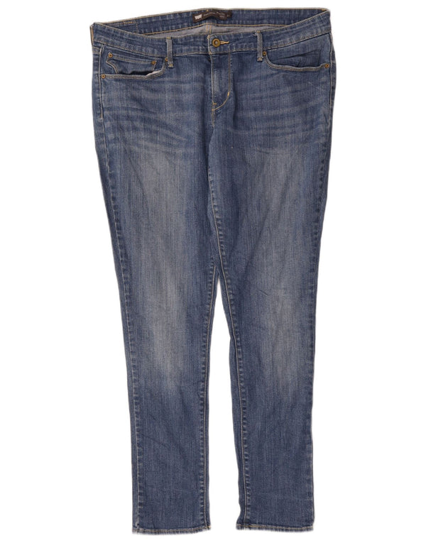Levi's Jean Skinny Demi Curve Taille Moderne Femme US 16 2XL W36 L30 Bleu