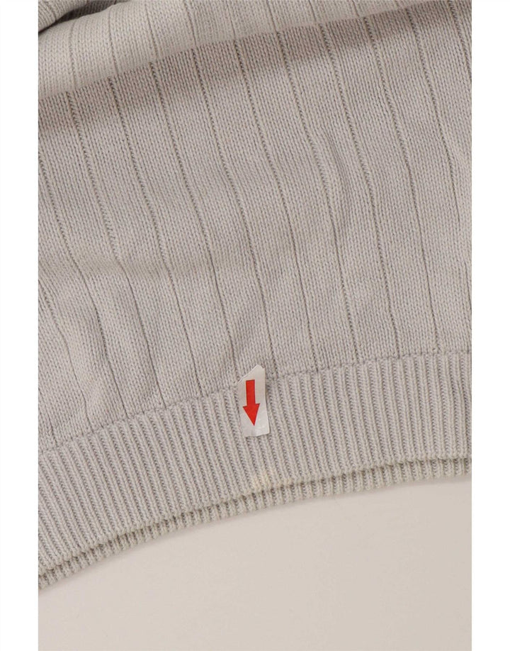 Levi's Pull col V pour homme Petit Gris Coton