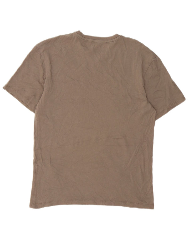 Jack & Jones T-Shirt Homme Marron Moyen Coton