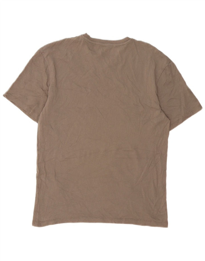 Jack & Jones T-Shirt Homme Marron Moyen Coton