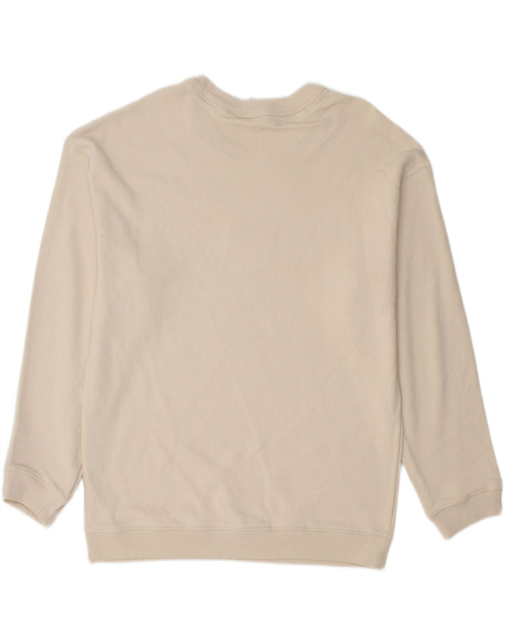 ADIDAS Sweat-shirt pour homme en coton blanc moyen