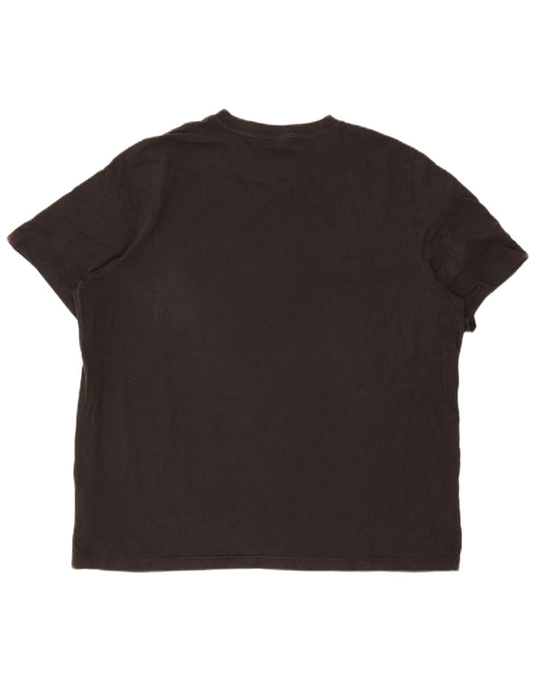 Puma T-shirt graphique pour homme 2XL Noir Coton