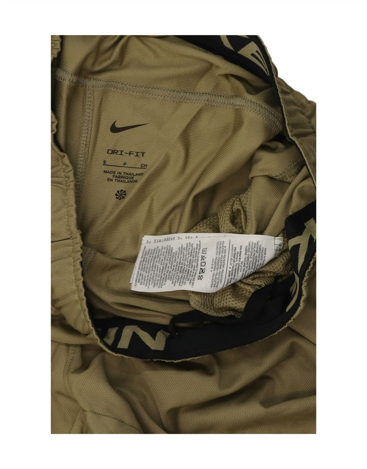 Short de sport Nike Dri Fit pour hommes, petit, vert, polyester
