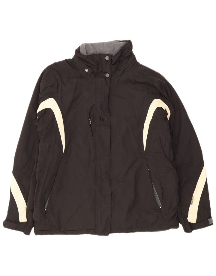 Helly Hansen Veste coupe-vent pour femme UK 38 Medium Black Colourblock Nylon
