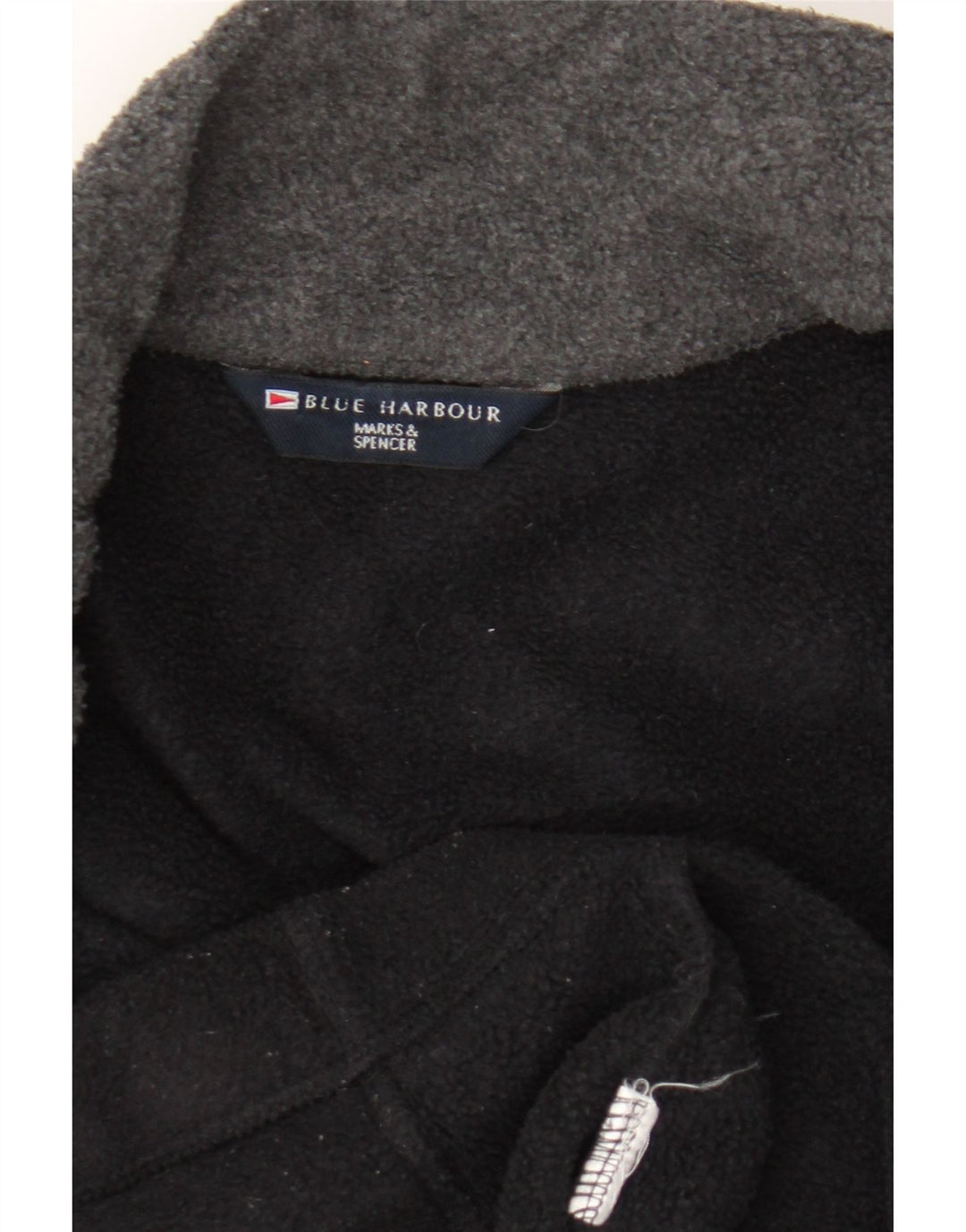 Marks & Spencer Veste polaire Blue Harbor pour homme UK 42 XL Noir