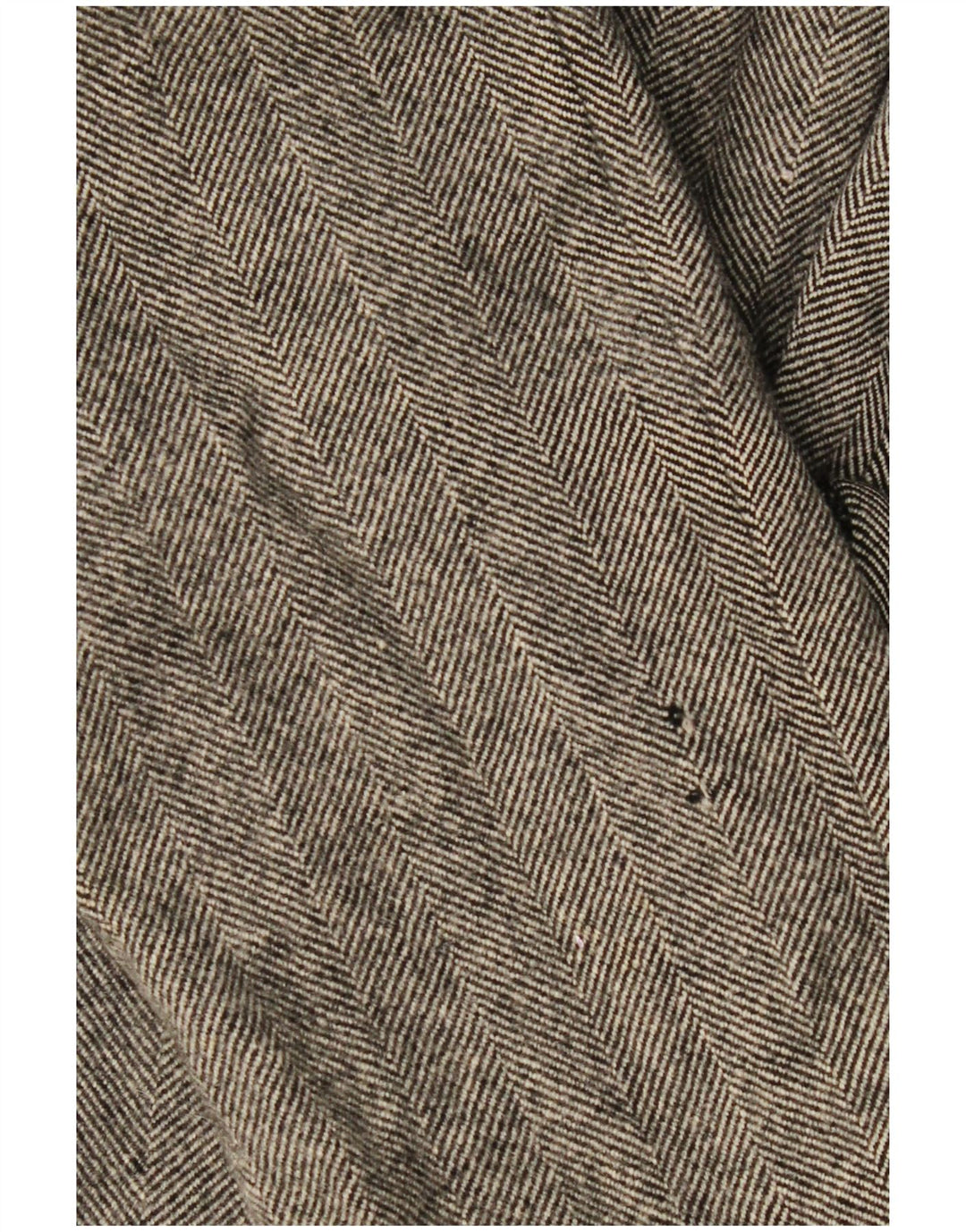 Aquascutum Pardessus pour femme UK 8 petit gris à chevrons en laine d'agneau