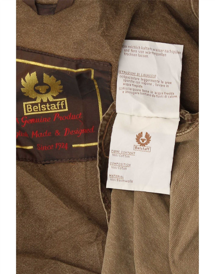 Belstaff Veste utilitaire pour homme UK 38 Coton marron moyen