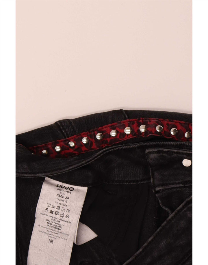 Liu Jo Jean Bootcut Femme W26 L31 Coton Noir