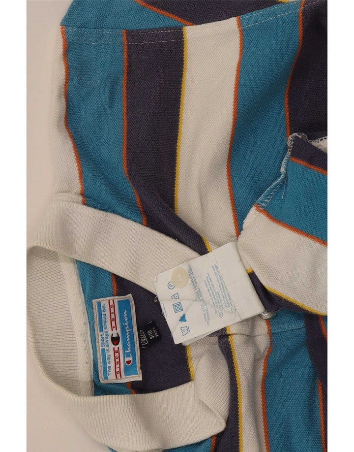 Polo Garçon Champion 9-10 ans Coton Rayé Multicolore
