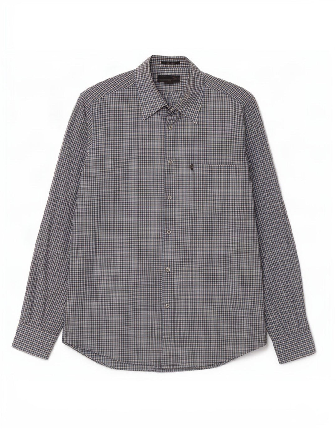 Marlboro Classics Chemise coupe régulière pour homme 2XL Bleu vichy