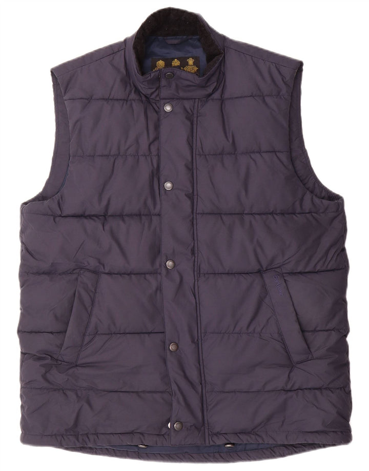 Barbour Gilet rembourré pour hommes UK 38 Polyester bleu marine moyen
