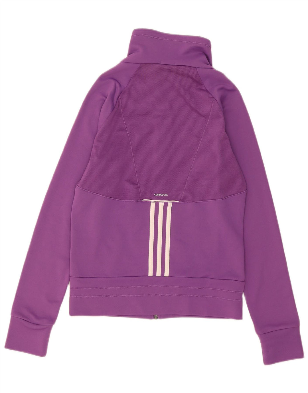 Adidas Femmes Climacool Survêtement Top Veste UK 12 Moyen Violet