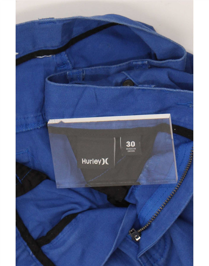 Hurley Short décontracté pour homme en coton bleu moyen W30