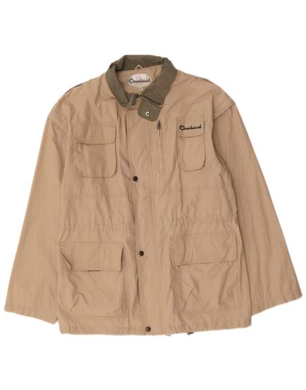 Overland Veste utilitaire pour homme UK 42 XL Coton beige
