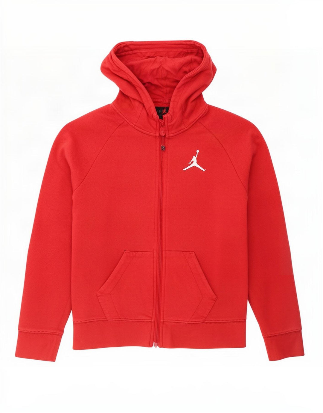 Jordan Pull à capuche zippé pour garçon 12-13 ans Grand Rouge