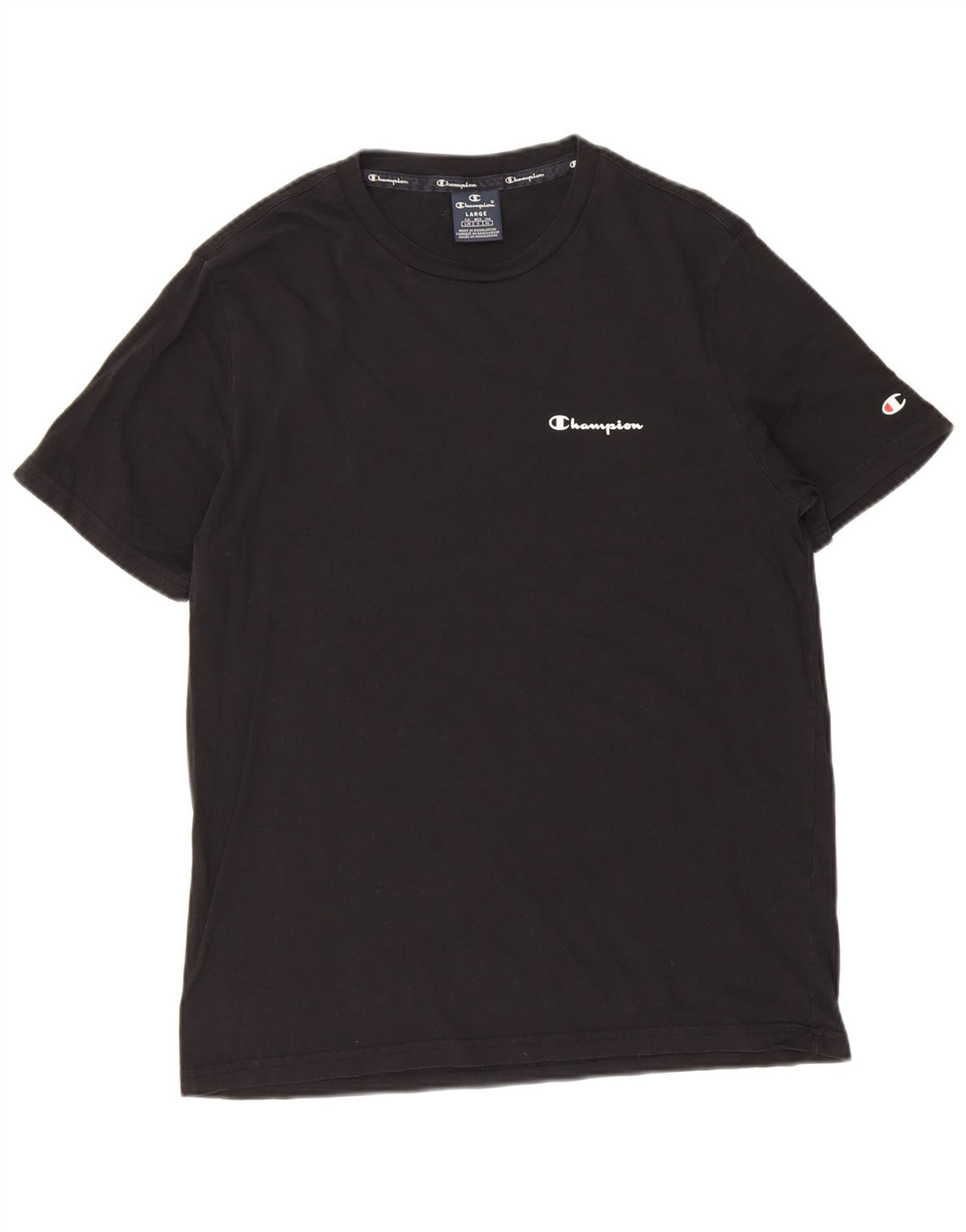 Champion T-Shirt Homme Grand Noir