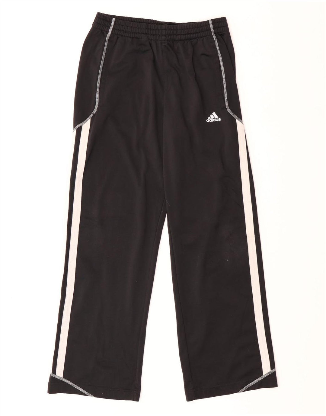 Adidas Pantalon de Survêtement Climalite Garçon 13-14 Ans Noir Polyester
