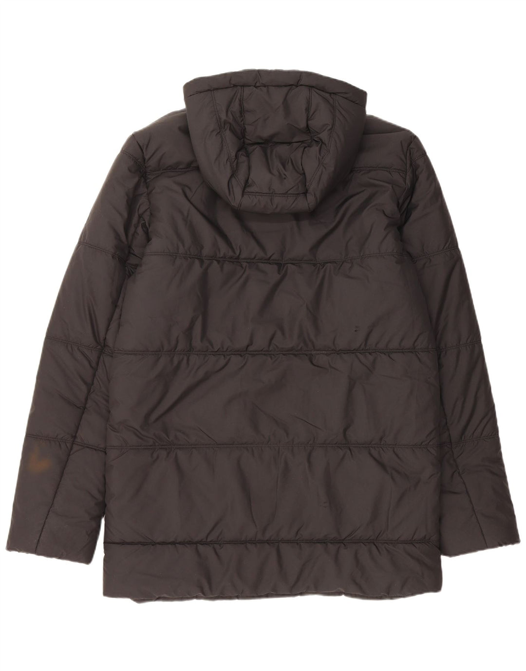 JACK WOLFSKIN Veste matelassée à capuche pour homme UK 40 Medium Noir Polyester