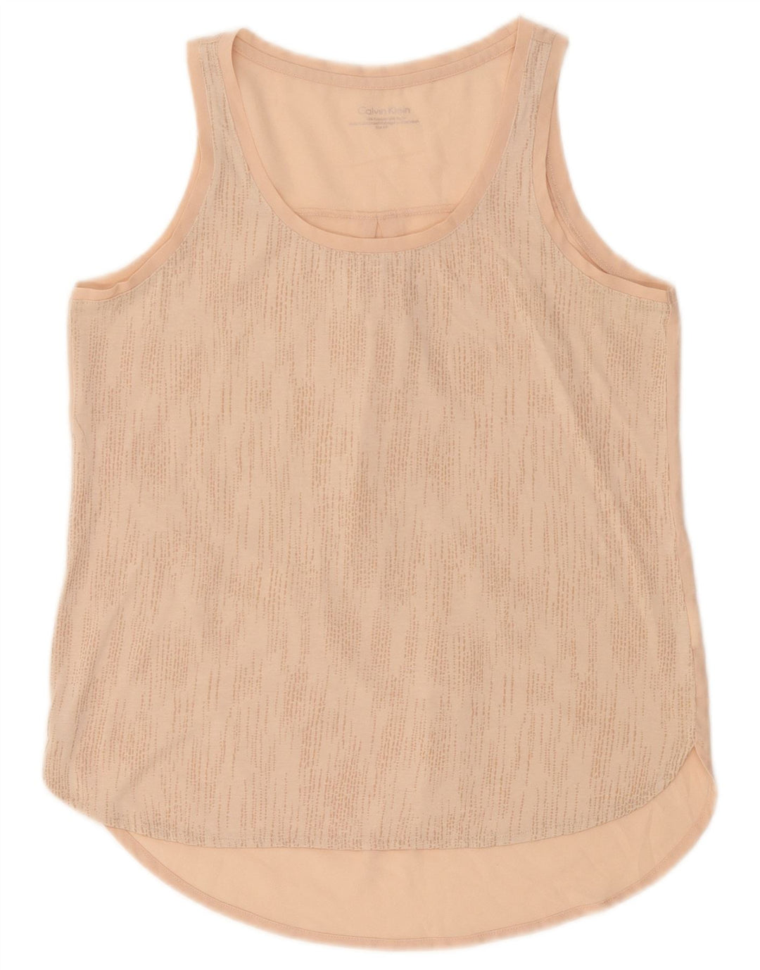 Calvin Klein Débardeur pour femme UK 10 Petit Rose à pois Polyester