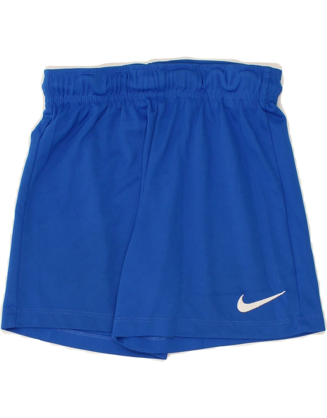 NIKE Boys Dri Fit Sport Shorts 8-9 Years Small Blue Polyester Vintage Nike and Second-Hand Nike from Messina Hembry 