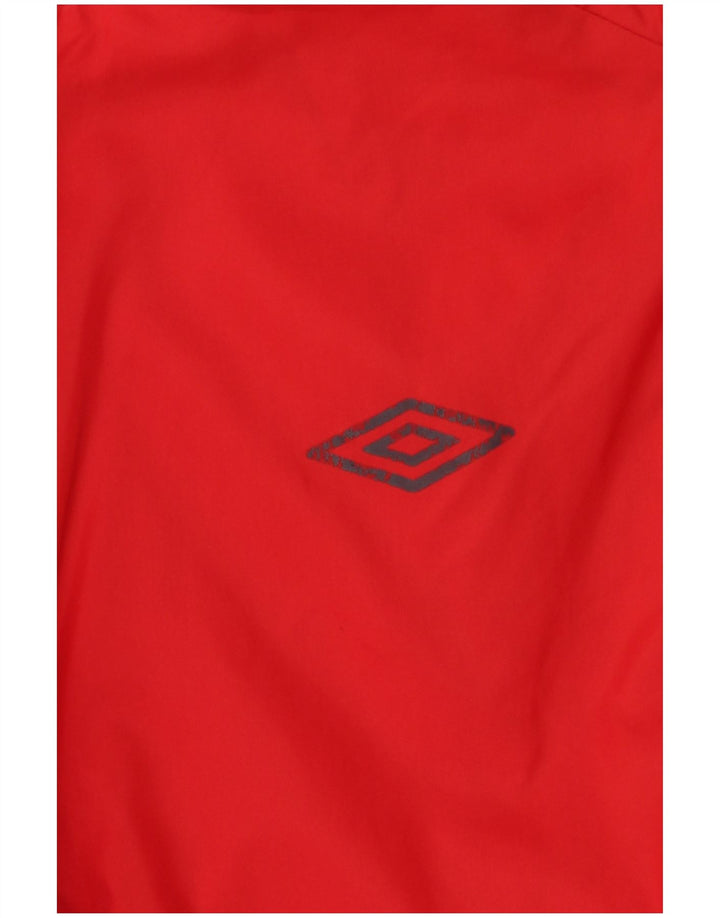 Umbro Veste de Pluie à Capuche Graphique Garçon 13-14 Ans Rouge