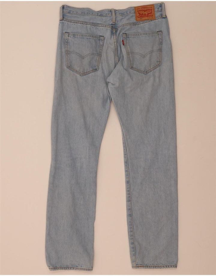 Levi's Jean Droit 501 Homme Bleu W33 L32 Coton