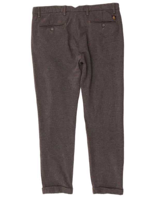 Refrigiwear Pantalon Chino Slim Homme W32 L28 Gris Polyamide