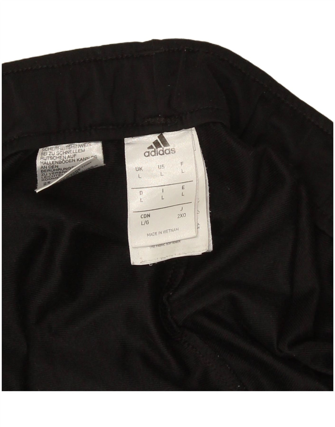 Adidas Pantalon de survêtement pour homme Joggers Large Noir Polyester