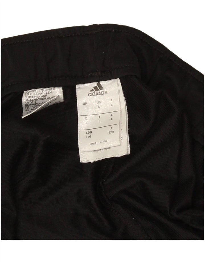 Adidas Pantalon de survêtement pour homme Joggers Large Noir Polyester