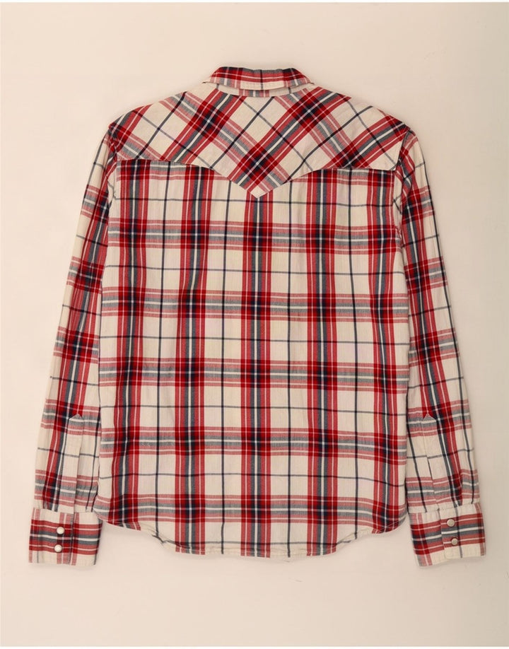 Levi's Chemise Homme Rouge Moyen Carreaux Coton