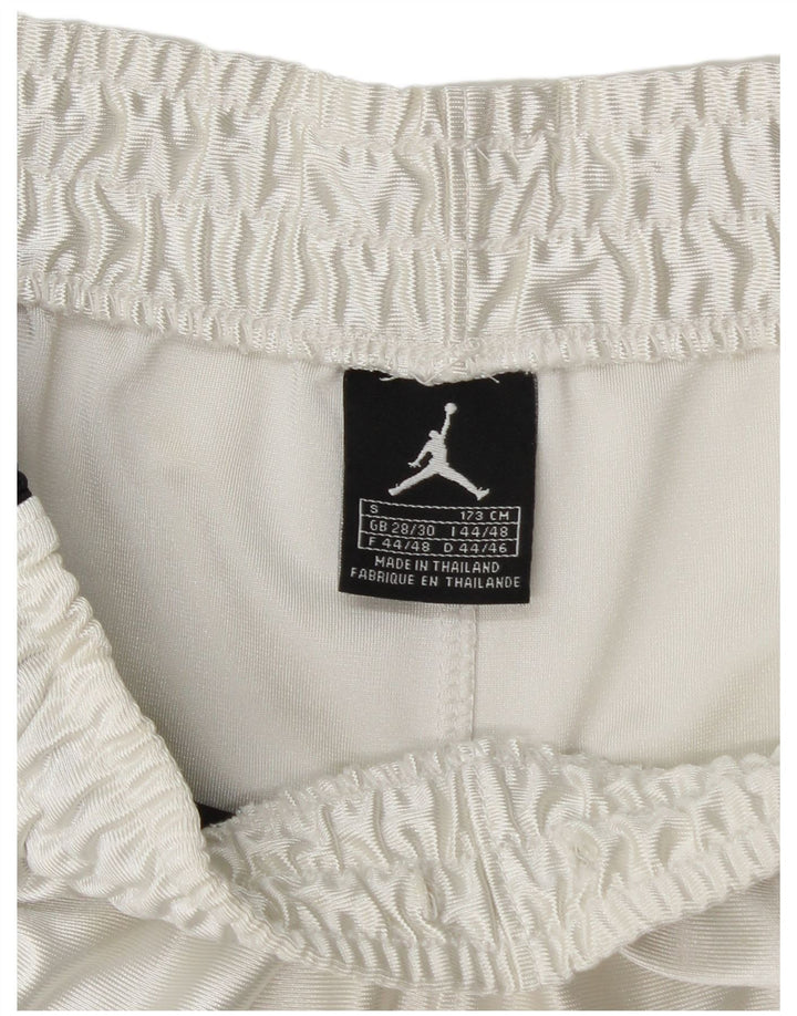 Jordan Short de sport pour homme Petit Blanc Colorblock Polyester