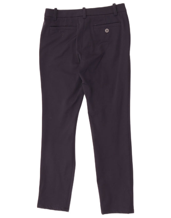 Luisa Spagnoli Pantalon Chino Slim Femme IT 42 Medium W28 L28 Bleu Marine