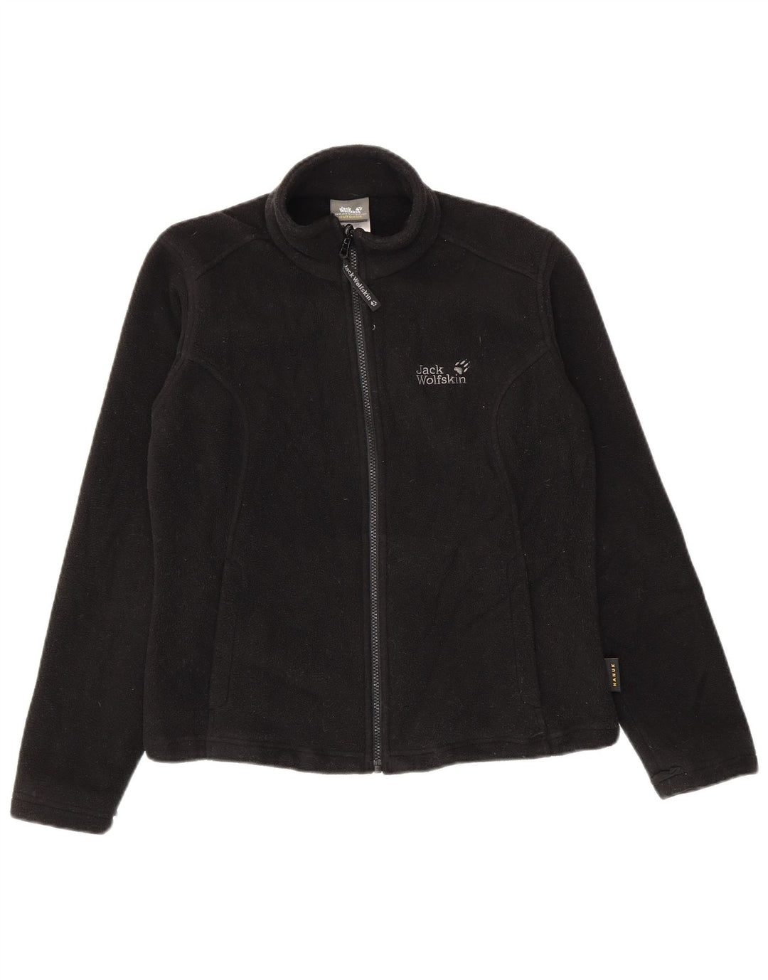 Jack Wolfskin Veste Polaire Liner Femme UK 12/14 Moyen Noir Polyester