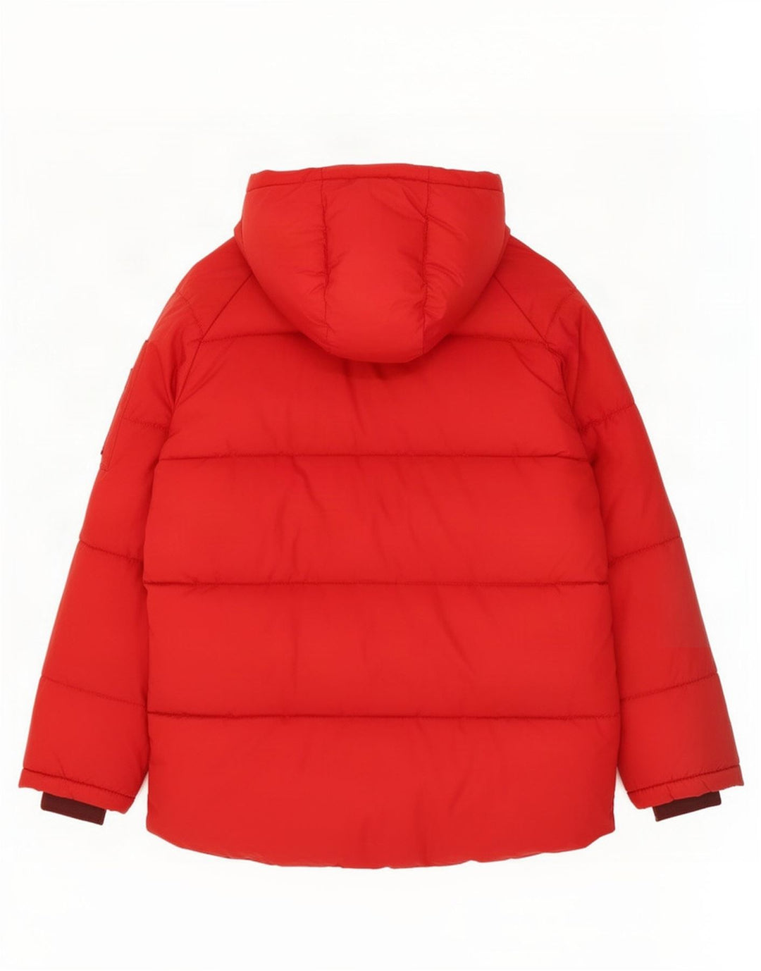 Zara Manteau matelassé à capuche pour garçon 11-12 ans Rouge Polyester
