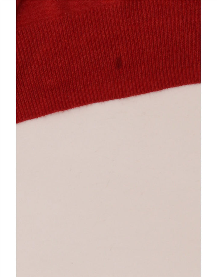 Superdry Pull ras du cou pour homme en coton rouge Large
