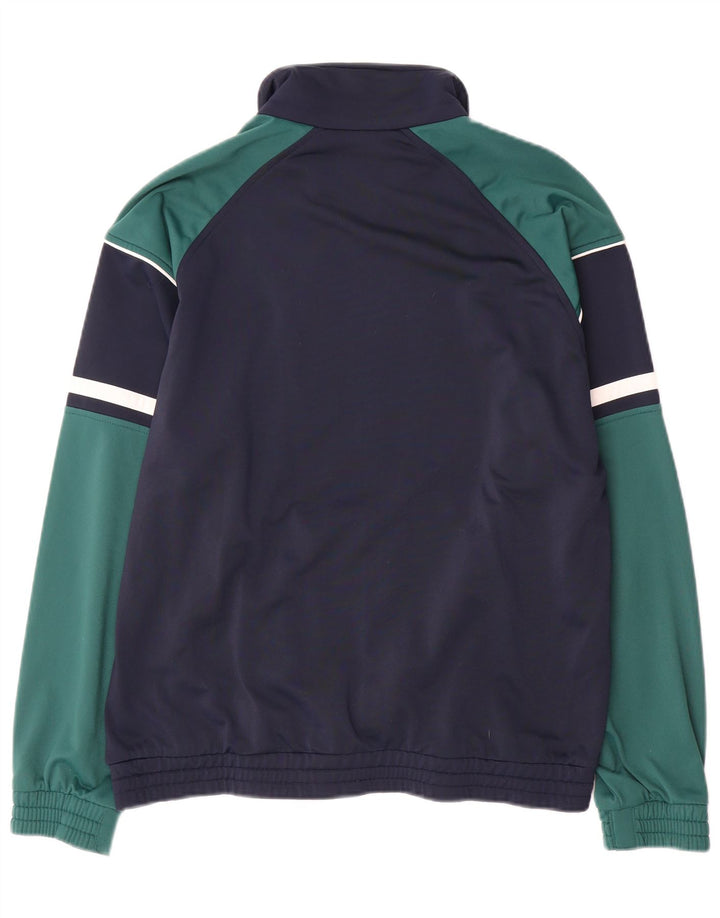 Lotto Veste de survêtement pour homme Petit Bleu Marine Colorblock Polyester