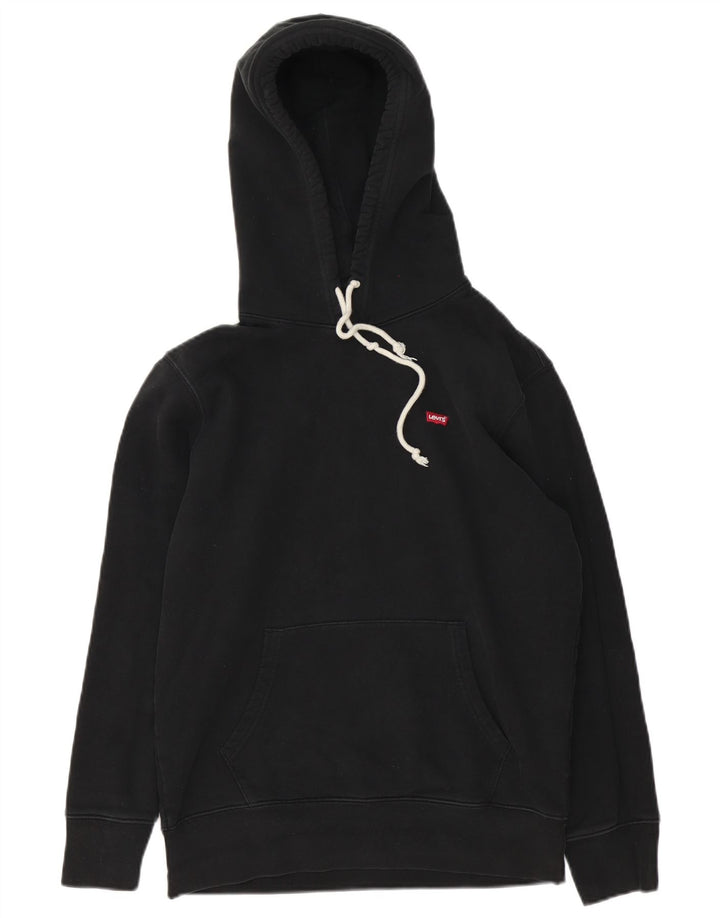 Levi's Pull à capuche pour homme en coton noir Small