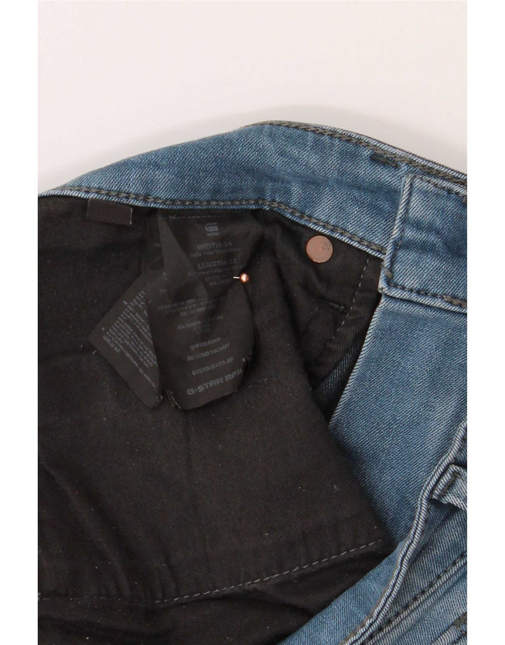 G-Star Jean Slim Homme W32 L34 Bleu Coton