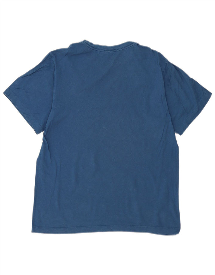 Nike Hommes The Tee T-Shirt Haut Petit Bleu Coton